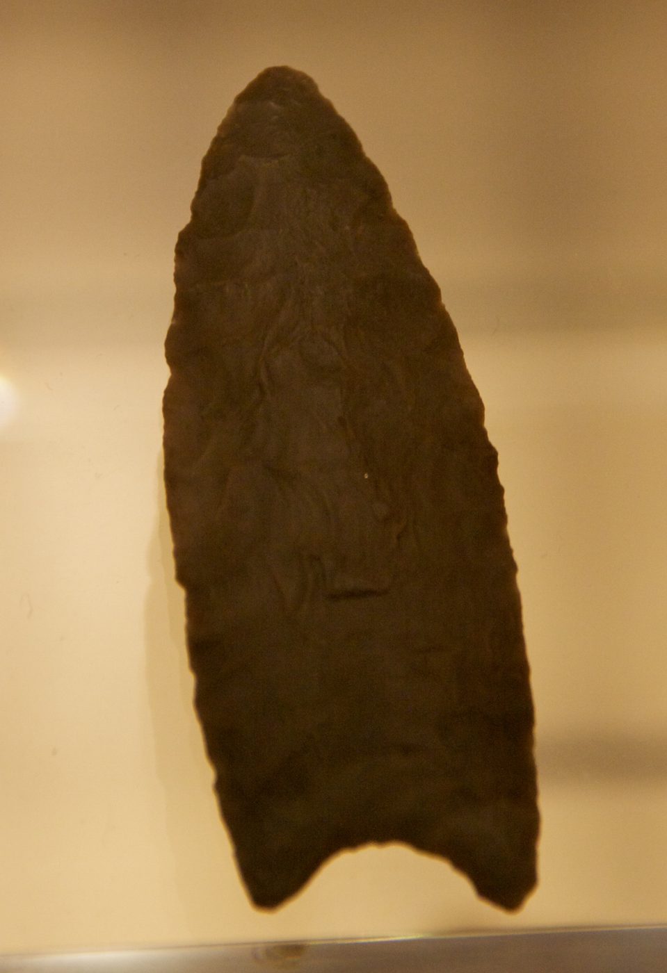 A Clovis spear point